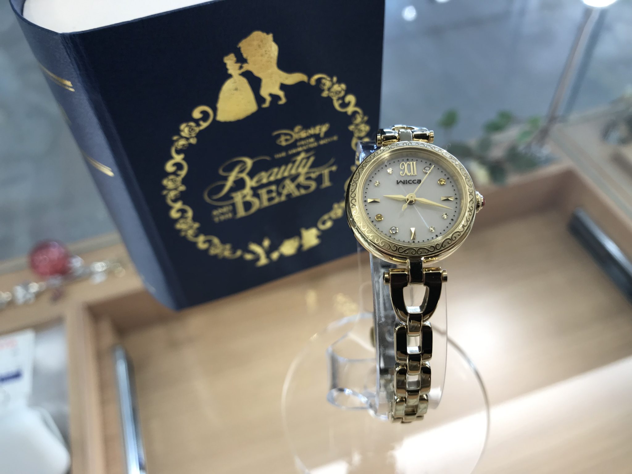 15,050円シチズン wicca 美女と野獣 腕時計 限定モデル